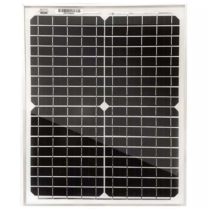 Panel słoneczny 30W i akumulator AGM 14Ah z regulatorem LCD
