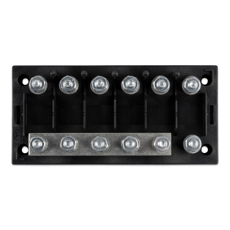 Six-way fuse holder for Mega-fuse with busbar (250A)