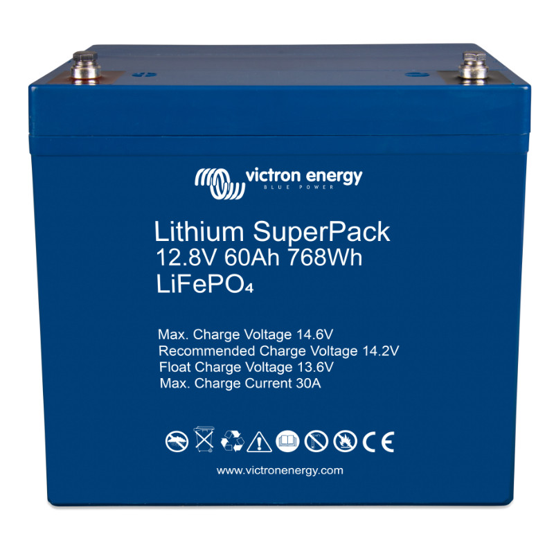 Lithium SuperPack 12,8V/60Ah (M6)