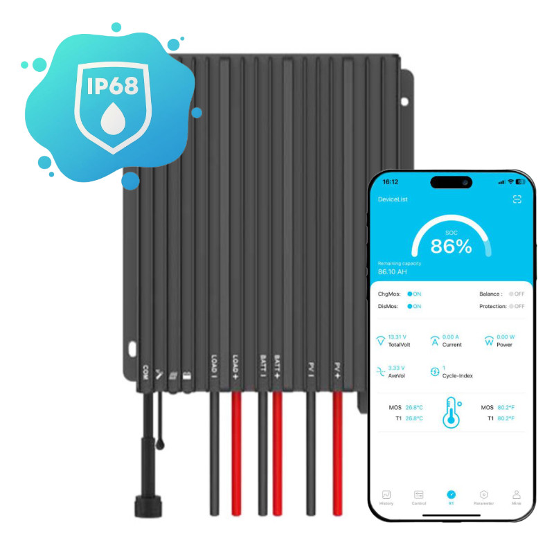 Zestaw solarny na łódź 315W z wodoodpornym regulatorem MPPT IP68