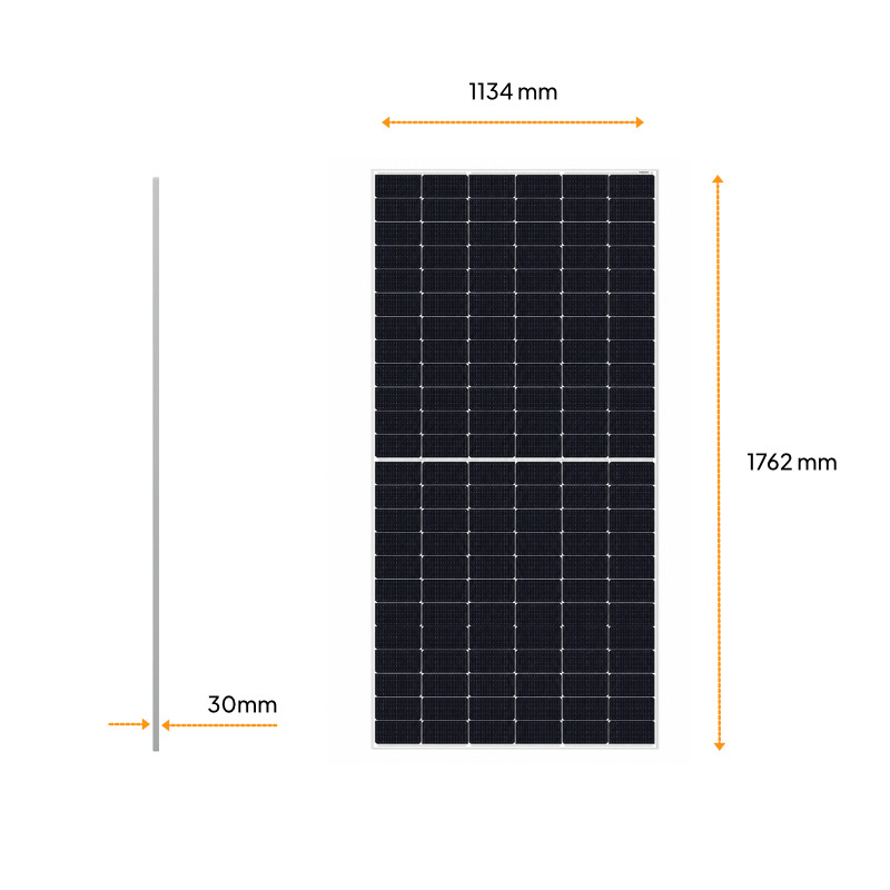 ELEKTROWNIA SŁONECZNA 455WP Z AKUMULATOREM - ZASILANIE 230V MOC 1000W + MPPT