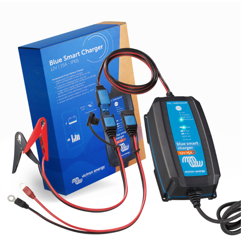 Blue Smart IP65 Charger 12/15 + DC connector CEE 7/16
