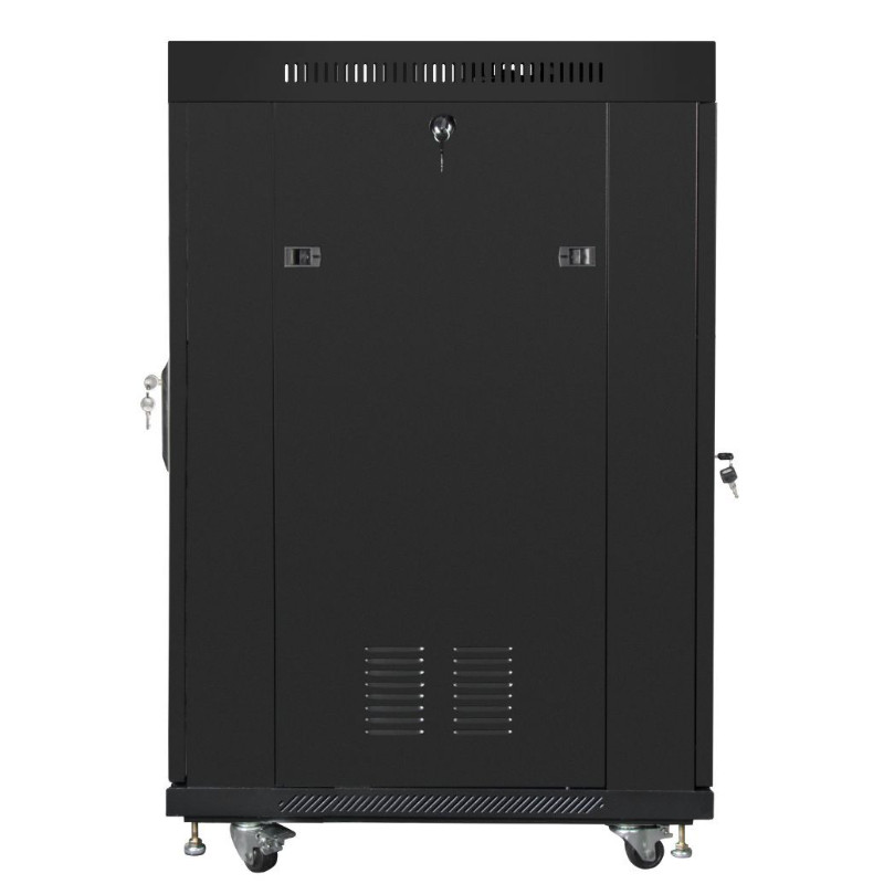 Szafa Rack Lanberg 19” 22U FF01-6622-12BL V2 z termostatem
