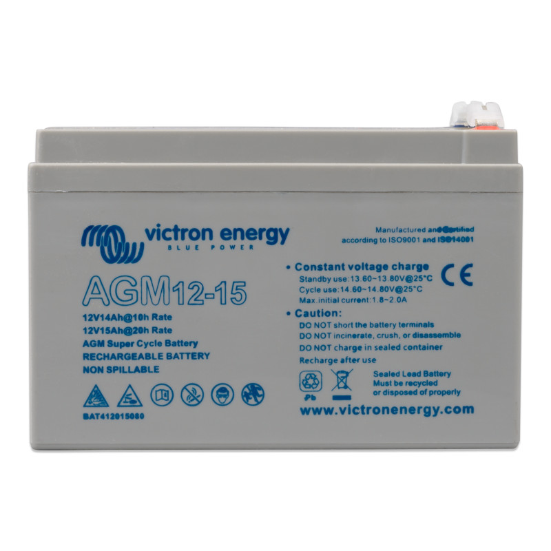 12V/15Ah AGM Super Cycle Batt. (M5)