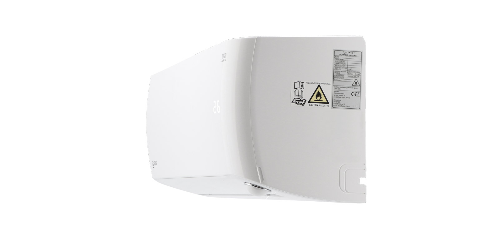 Klimatyzator pokojowy Rotenso Mirai z WiFi M26Xi R15 (jednostka wewnętrzna)
