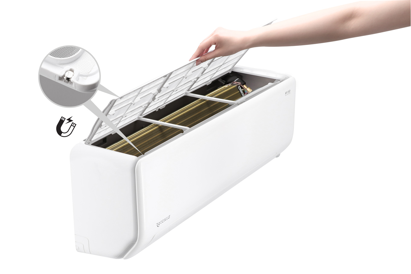 Klimatyzator pokojowy Rotenso Revio RO26XI R14 (jednostka wewnętrzna)
