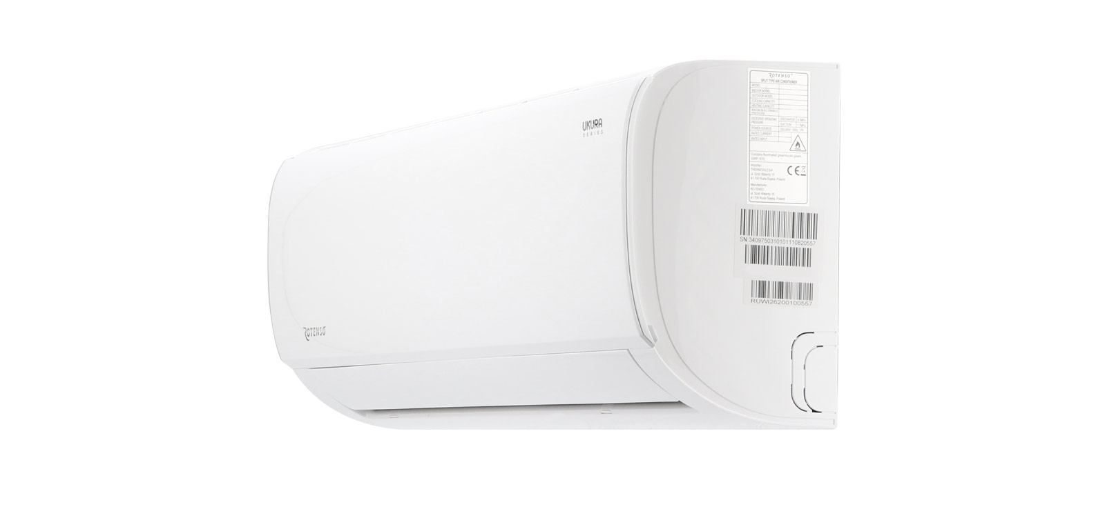 Klimatyzator pokojowy Rotenso Ukura z WiFi U26Xi R15 (jednostka wewnętrzna)