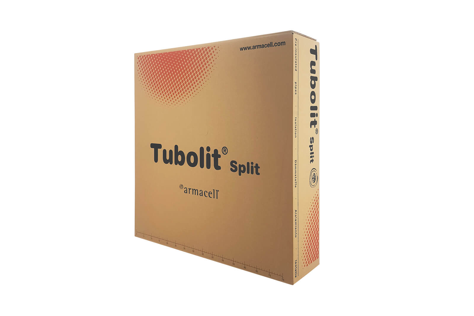 Rura miedziana w otulinie 3/8 krąg 50 m Armacell