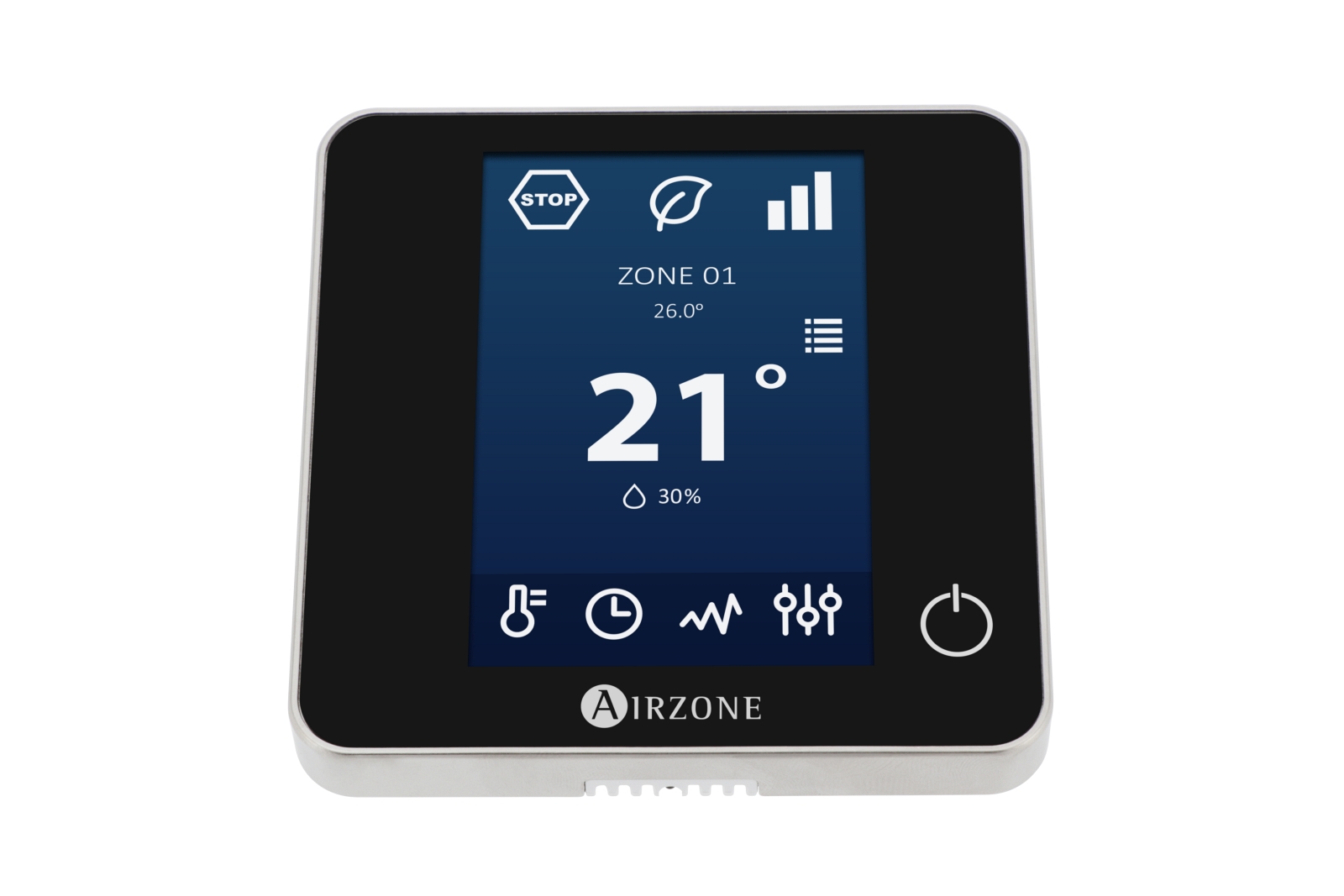 Termostat Airzone Blueface Zero Cable czarny
