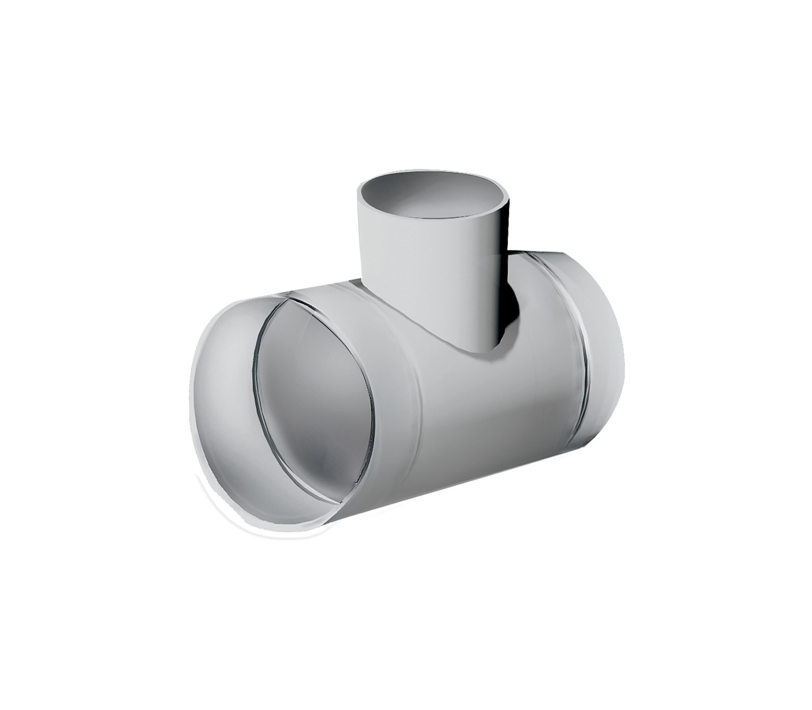 Trójnik spiro iSTREAM STEEL 160