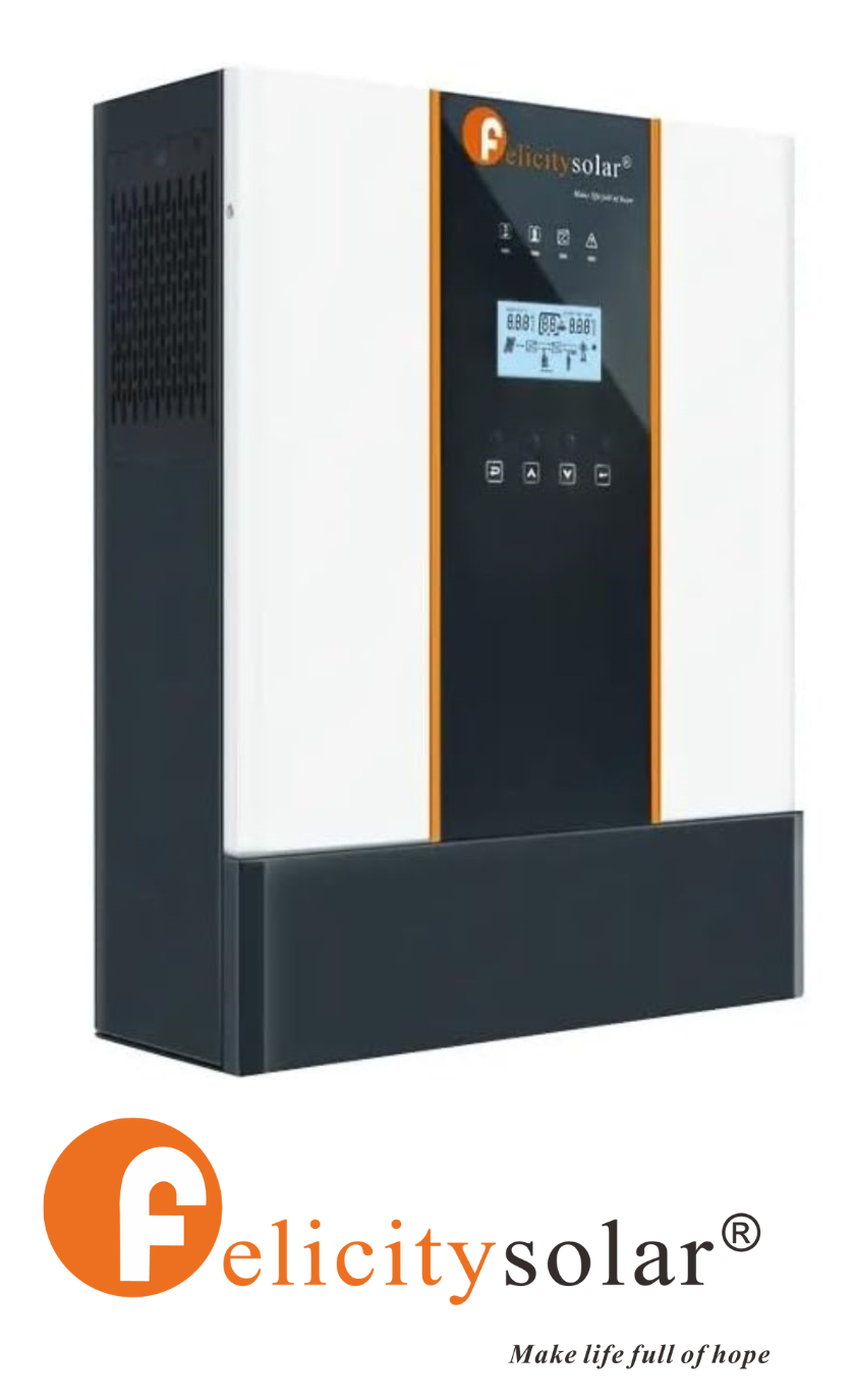 Felicity Inwerter hybrydowy Off-grid IVEM5048, 5KW, 48V (1-fazowy)