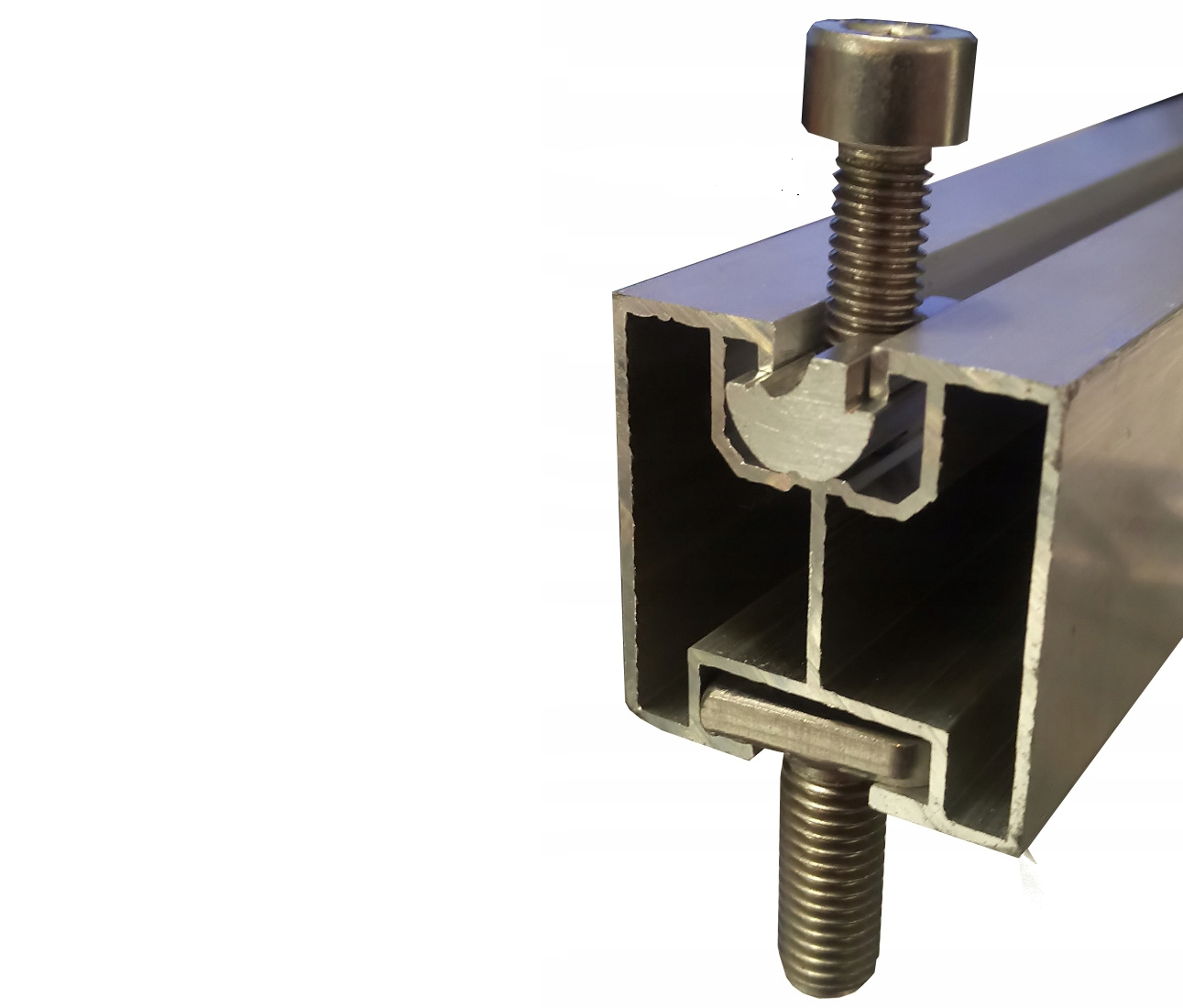 Profil aluminiowy 40*40 Śruba młoteczkowa L:3600mm