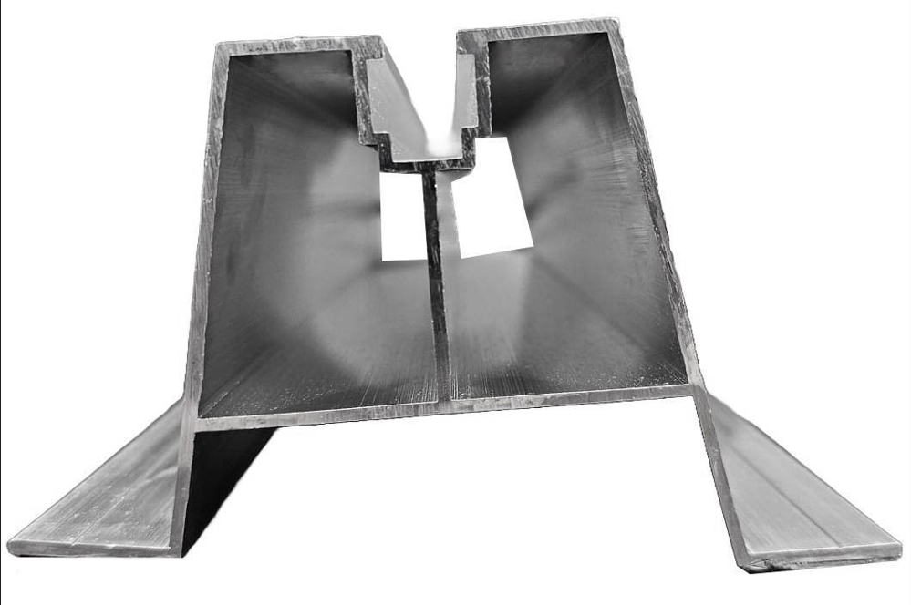 Mostek Trapezowy pochylony Wys=63mm L:400mm z EPDM