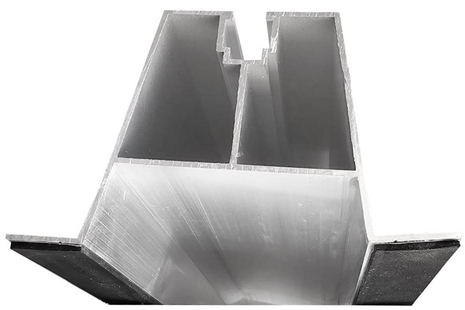 Mostek Trapezowy pochylony Wys=70mm L:400mm z EPDM