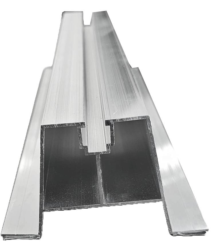 Mostek Trapezowy pochylony Wys=70mm L:330mm z EPDM