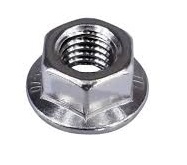 Nakrętka kołnierzowa ząbkowana M8 A2 DIN 6923 INOX