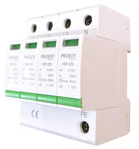 PROJOY Ogranicznik przepięć do systemów PV PER-C30 T1+ T2 275V AC 4P (303356)