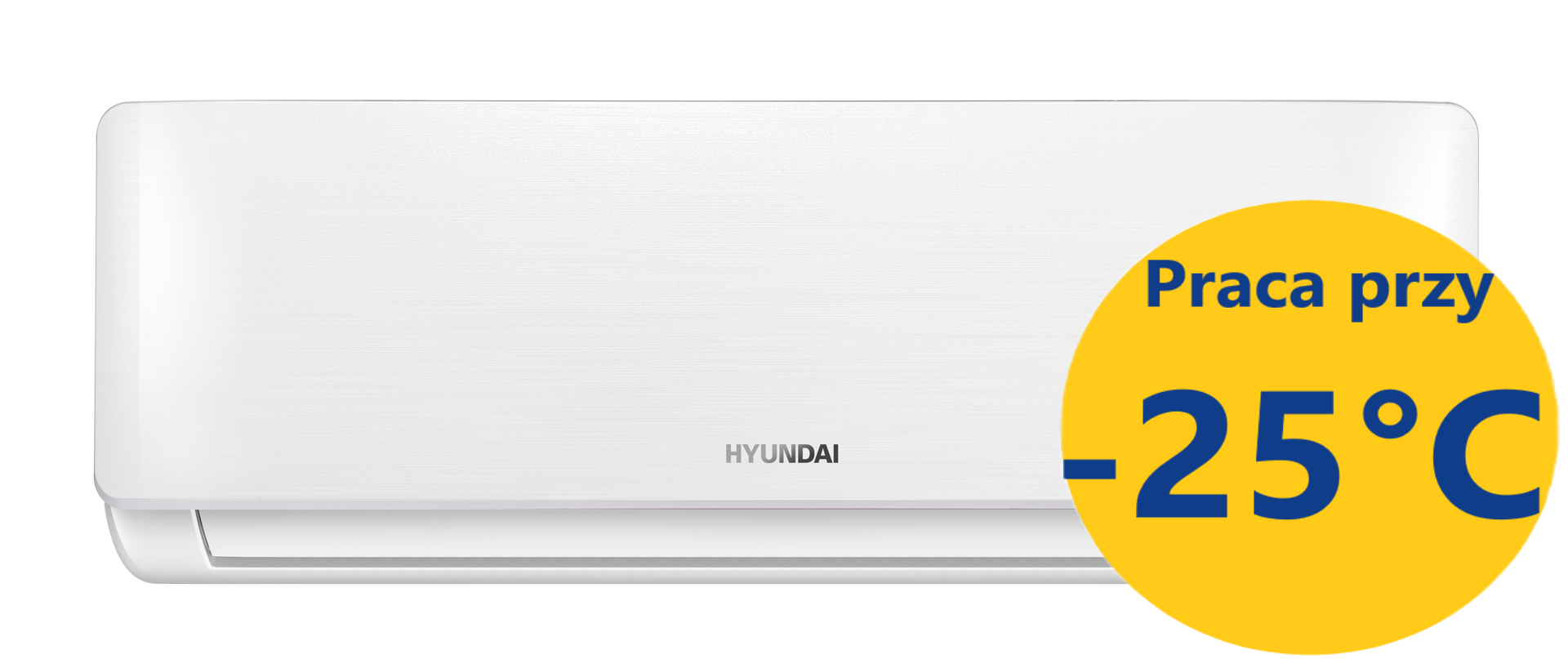 HYUNDAI Klimatyzator ścienny 2,6kW Elite White HRP-M09ELWI + HRP-M09ELWO