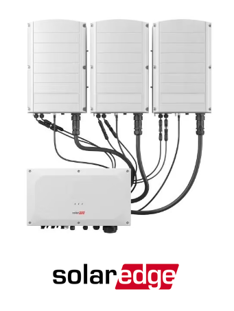 SolarEdge SE90K 3-fazowy zestaw (1*SE90K-RW00IBNM4 + 3*SESUK-RW00INNN4)