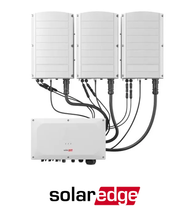 SolarEdge SE100K 3-fazowy zestaw (1*SE100K-RW00IBNM4 + 3*SESUK-RW00INNN4)