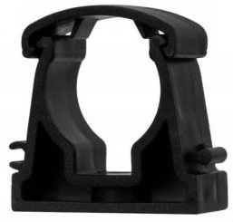 Uchwyt zamykany FI-40mm czarny UZ-40 opak:100szt