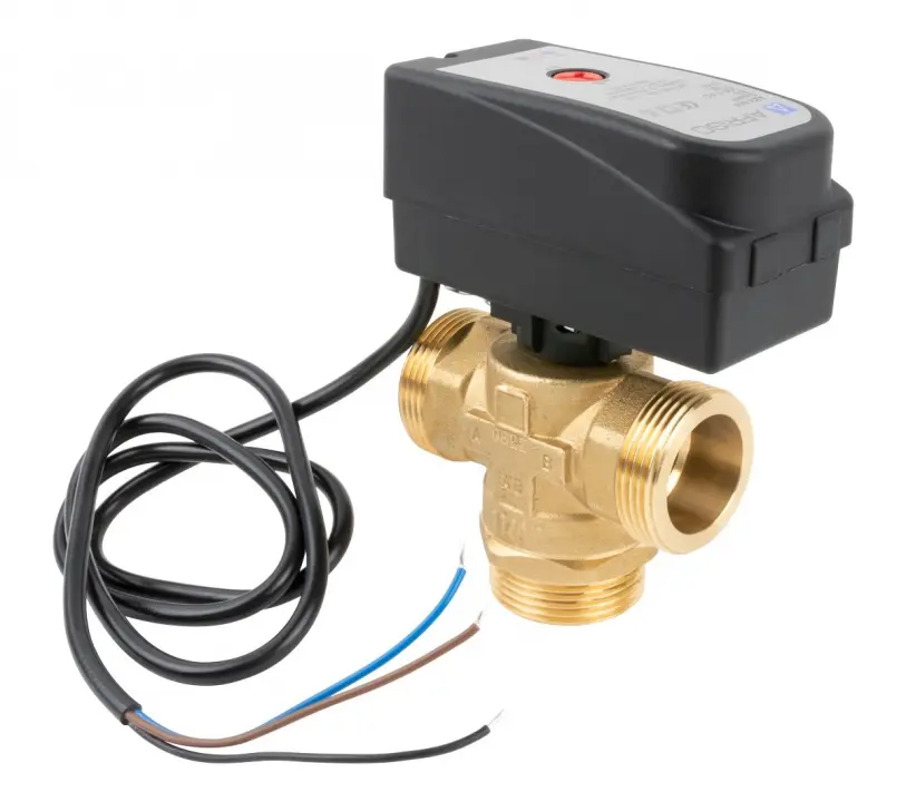 AFRISO 3-drogowy zawór strefowy AZV643 DN20 G1" KVS 8 M3/H