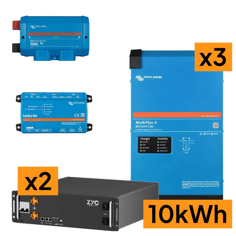 Trójfazowy magazyn energii 9kVA/10kWh