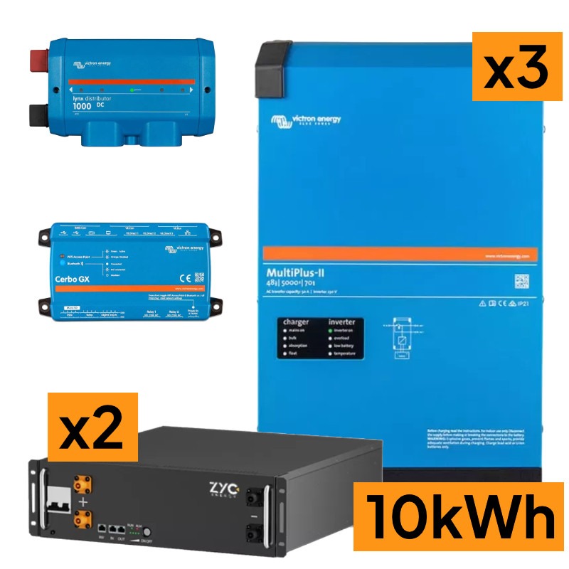 Trójfazowy magazyn energii 15kVA/10kWh