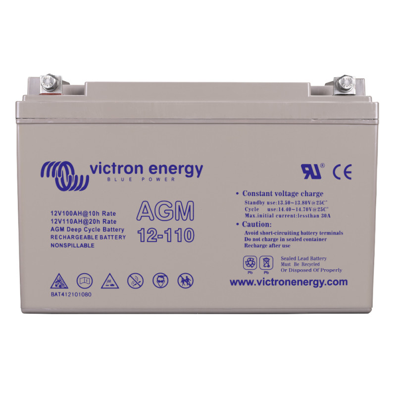 12V/110Ah AGM Deep Cycle Batt.