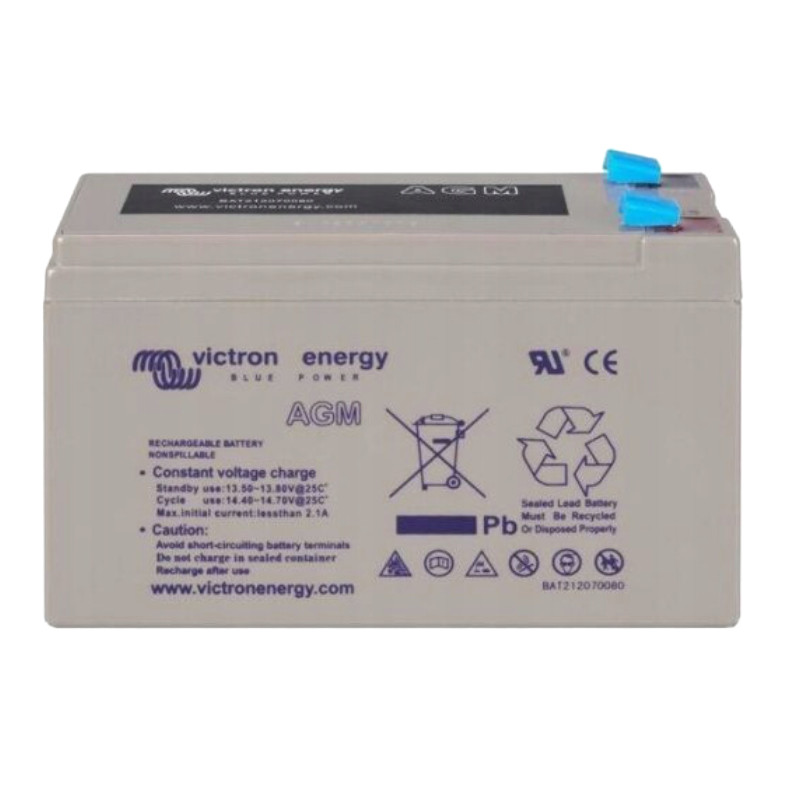 12V/15Ah AGM Super Cycle Batt. (Faston 6.3x0.8mm)