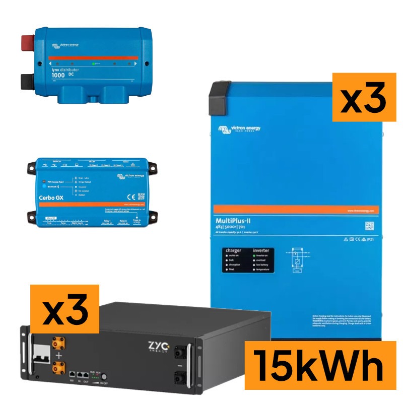 Trójfazowy magazyn energii 15kVA/15kWh