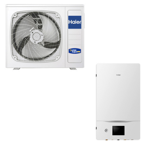 Pompa ciepła HAIER 4,27 kW super aqua split biała