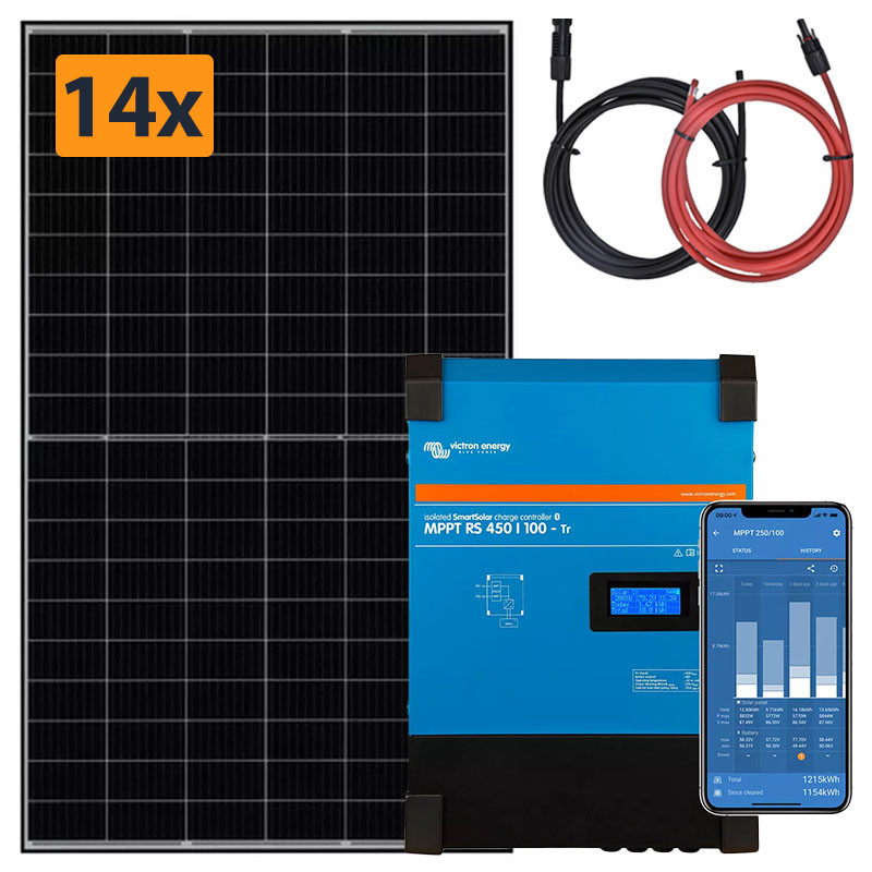 Elektrownia DC 48V 6.09 kWp do magazynu energii